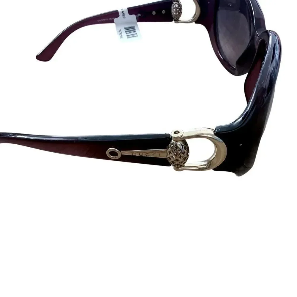 Gucci Sunglasses Horsebit Brown GG 3712/S Womens NWT